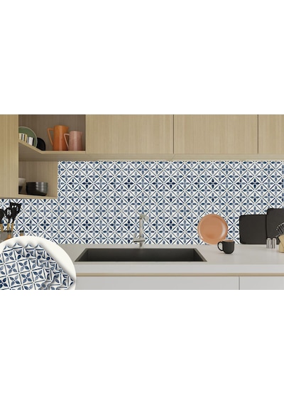 Tink Kendinden Yapışkanlı Serenıty Desenli Pvc Karo 30x30 Cm