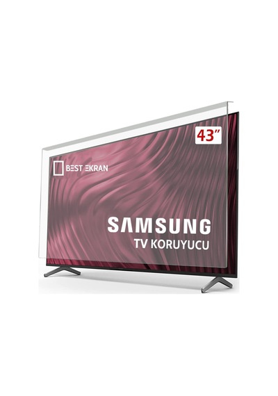 Bestekran Samsung Uyumlu 43TU7000 TV Ekran Koruyucu 43" İnç 108 Cm