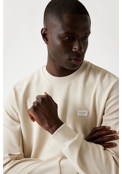 Guess Erkek Sweatshirt Bej