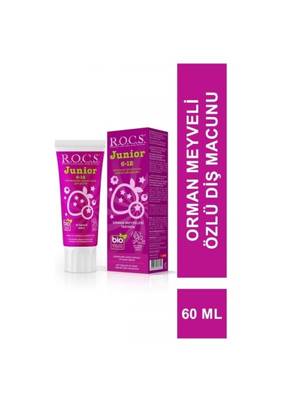 Mey İthalat .junior Diş Macunu 6-12 Yaş 60 Ml Orman Meyveleri