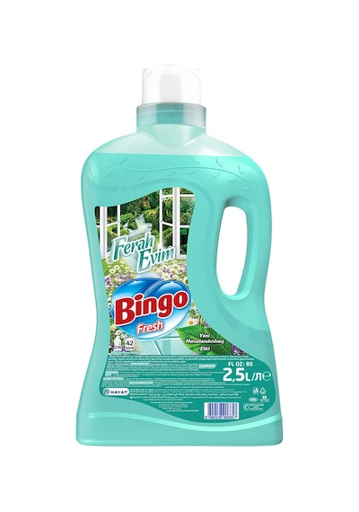 Bingo Fresh Ferah Evim Yüzey Temizleyici Ekonomi Paketi 4 x 2500 ML