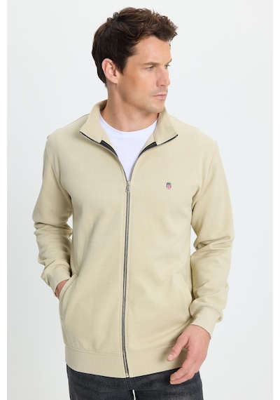 Tudors Erkek Slim Fit Dar Kesim Pamuklu Tam Fermuarlı Çift Cepli Dik Yaka Krem Sweatshirt Hırka-41890 Krem Tudors Erkek Slim Fit Dar Kesim Pamuklu Tam Fermuarlı Çift Cepli Dik Yaka Krem Sweatshirt Hırka-41890 Krem