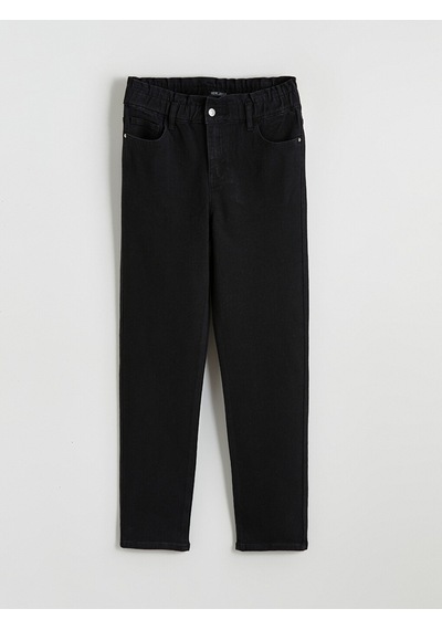 Lcwaıkıkı Classic Siyah Slim Mom Kadın Jean Pantolon