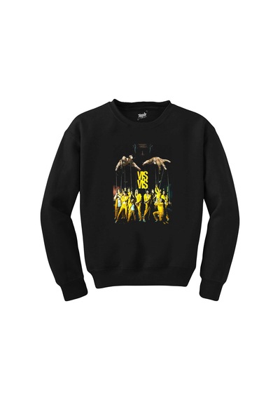 Vis A Vis Siyah Sweatshirt