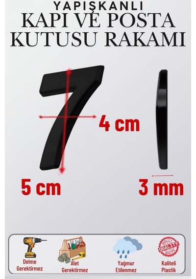 Mat Siyah Yapışkanlı 5 Cm Kapı Numarası 7 Küçük Boy 50 Mm Kapı No Rakam Sayı Daire, Posta Kutusu, Otel Oda No, Asansör, Kat Planı, Araç Model Ve Apartman İçi İçin Kendinden Yapışkanlı Krom Numaratör 7 7 Mat Siyah Yapışkanlı 5 Cm Kapı Numarası 7 Küçük Boy 50 Mm Kapı No Rakam Sayı Daire, Posta Kutusu, Otel Oda No, Asansör, Kat Planı, Araç Model Ve Apartman İçi İçin Kendinden Yapışkanlı Krom Numaratör 7 7