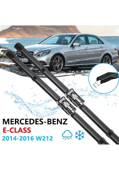 Mercedes W212 E Serisi Ön Cam Silecek Süpürgesi Takımı 2012-2015