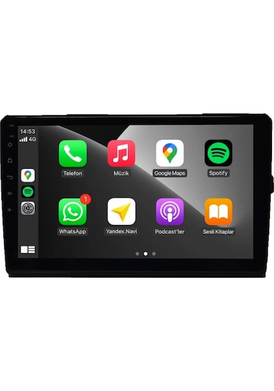 Navigate Toyota Auris Android Carplay Multimedya 2007-2012 4gb Ram + 64gb Hafıza + 8 Çekirdek