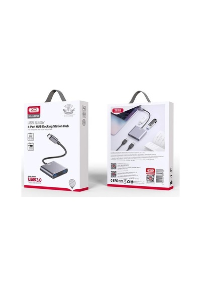 Type-c 4 Portlu Usb 3.0 Çoklayıcı Hub Aşırı Sıcaklık Korumalı Taşınabilir Dönüştürücü
