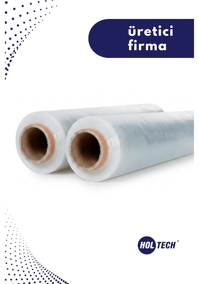 200 Metre Streç Film 2 Adet 50 Cm Palet Streci 17 Micron Strech 2 Kg