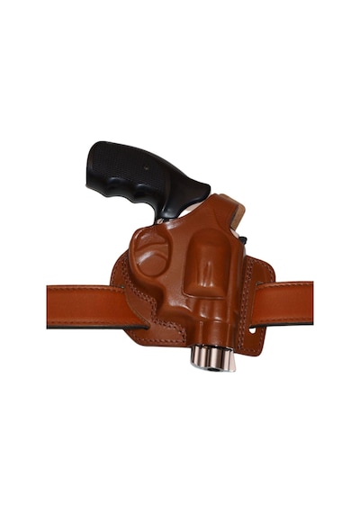 Smith Wesson 38 Calibre Deri Tabanca Kılıfı Taba Açık-40123 Taba