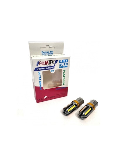 Femex Platinum Tek Duy P21w 1156 15w Turuncu Led Ampul