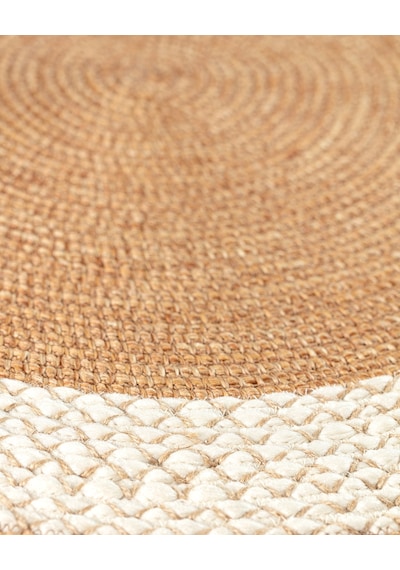 Madame Coco Vernal Yuvarlak Kilim - Naturel/krem - 100 Cm 8684427228593 Çok Renkli