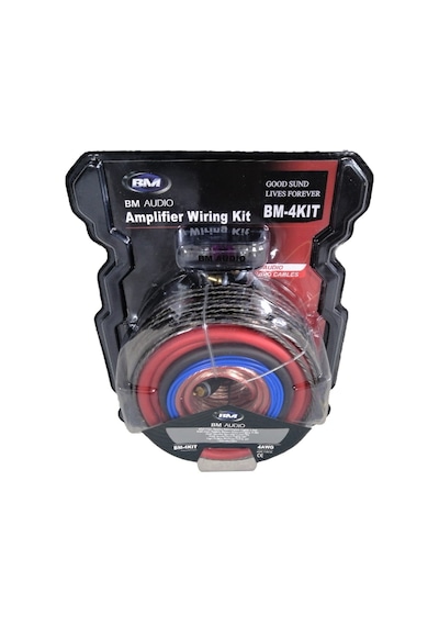 Bm Audio Boschmann Bm-4kıt 8ga Amfi Kablo Seti