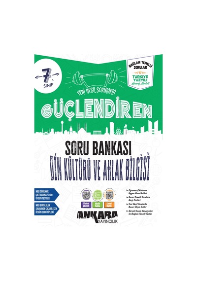 Ankara 2027 7. Sınıf Din Kültürü Güçlendiren Soru Bankası Maarif Model
