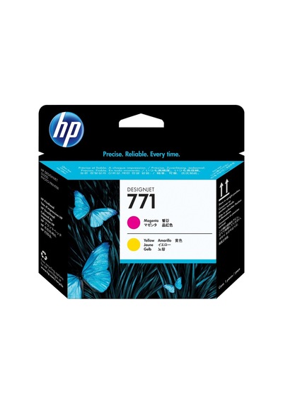Hp 771 Ce018A Kırmızı Sarı Kafa Kartuşu Designjet Z6200