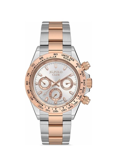 Jg.polo Clup Jpc.0523.11408.2 Kol Saati Rose Gold  Erkek Kol Saati- Siyah