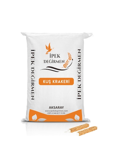 İpek Değirmen Muhabbet Kuşu Krakeri 5 Adet Lezzetli ve Vitaminli Ek Besin