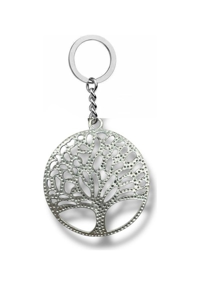 Eternal Roots Yaşam Ağacı Figürlü Unisex Metal Anahtarlık