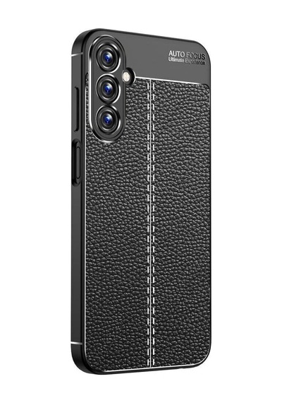 Newface - 95 - Samsung Galaxy A15 4g Kılıf Auto Focus Kapak - Edntrend - - Siyah Sıyah