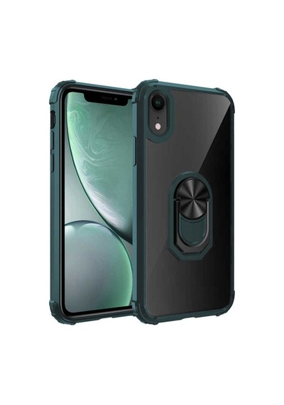 Apple Uyumlu iPhone Xr 6.1 Kılıf Zore Mola Kapak Yeşil