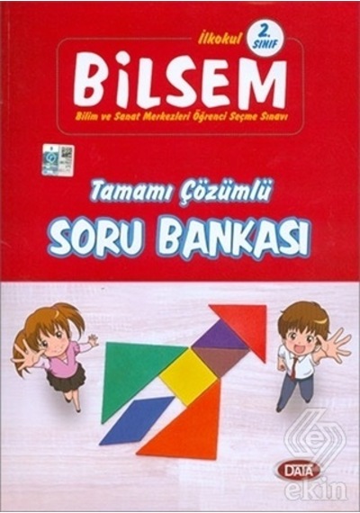 Data 2.Sınıf Bilsem Tamamı Çözümlü Soru Bankası -  Data Yayınları