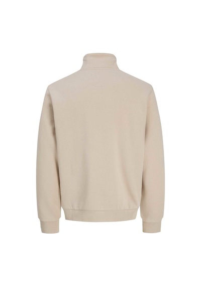 Jack & Jones Jjebradley Sweat Zıp Hn Noos Bej