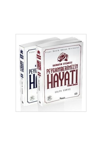 Peygamberimizin Hayatı Serisi 2 Cilt karton Kapak - Salih Suruç