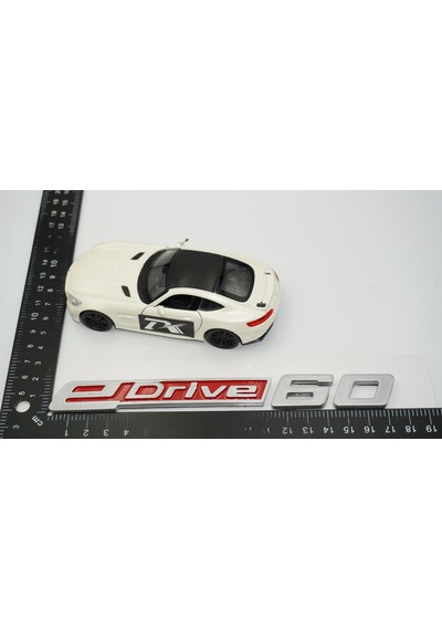 Dk Tuning Edrive 60 Bagaj Gri Kırmızı Yeni Nesil Yazı Logo Bmw İl