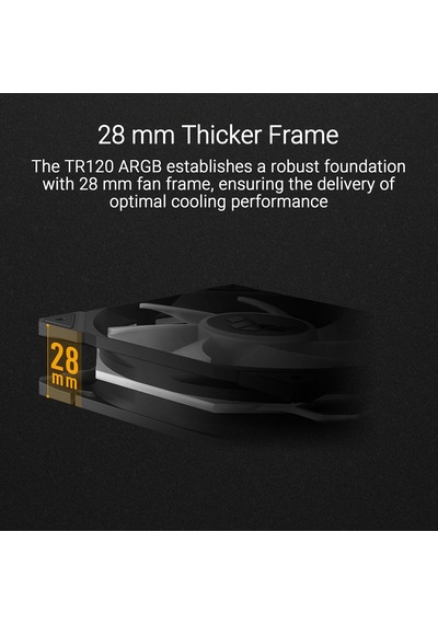 Asus Tuf Tr120 120mm 3ın1 Siyah Kasa Fanı