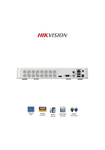 Ds-7116hghı-m1 16 Kanal Mini Dvr H.265+ Kayıt Cihazı