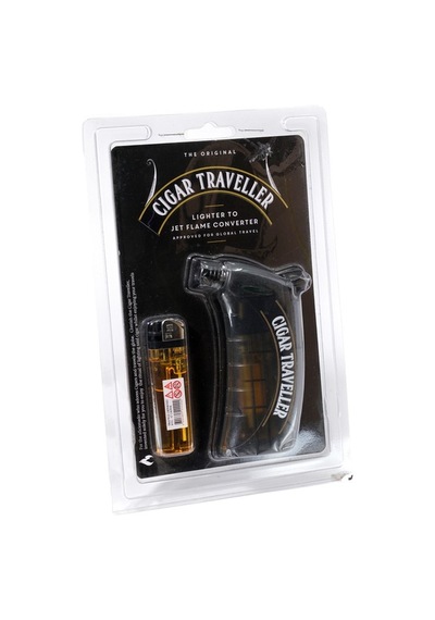Cigar Traveller Siyah Puro Çakmağı 569364