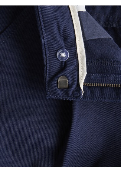 Jack & Jones Kadin Pileli Barrel Fit Kesim Pantolo - Maddy - 12282465 Maritime Blue