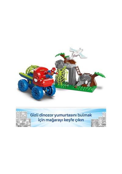 LEGO® Marvel Spidey ve İnanılmaz Arkadaşları Spidey Ekibi 11199 - 4 Yaş ve Üzeri Çocuklar için Yaratıcı Oyuncak Yapım Seti (136 Parça)