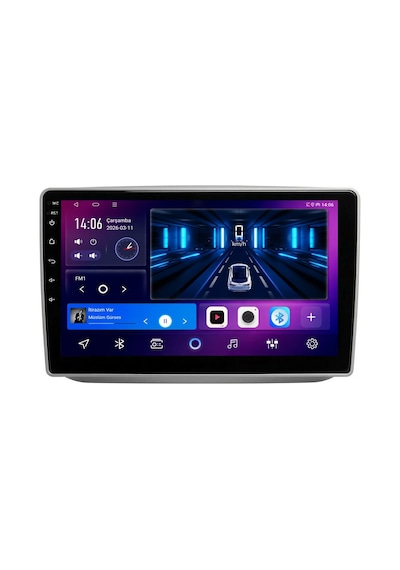 Skoda Fabia 2008-2014 Android Multimedya Carplay Android Auto Navigasyon 8gb Ram 128gb Pro 10"
