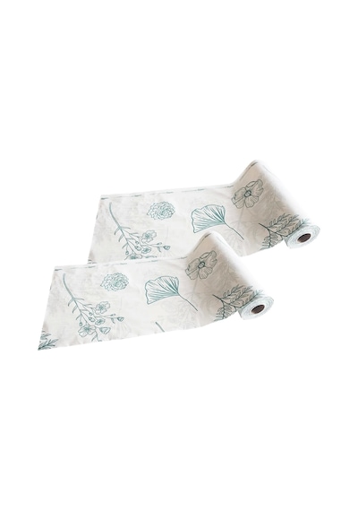 Pratikser Tek Kullanımlık Masa Örtüsü Doğa - 120x150cm - 2 Rulo Çok Renkli