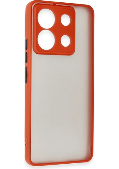 Newface - 378 - Xiaomi Redmi Note 13 Pro 5g Kılıf Montreal Silikon Kapak - Novapazr - - Kırmızı