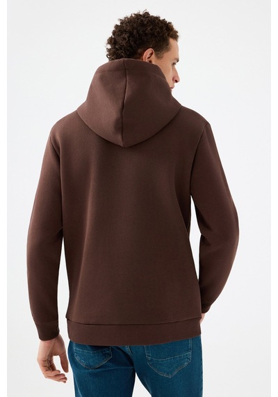 Loft Erkek Sweatshirt Lf2041392 Kahverengi