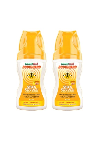 Sinek Kovucu Bodyguard Vücut Losyon 100 Ml X 2 Adet Kzmprt