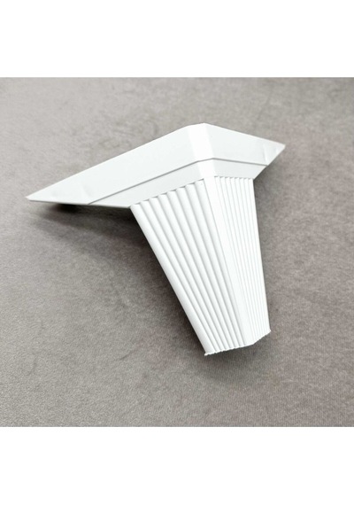 Mobilya Koltuk Çekyat Baza Chester Tv Ünitesi Ayağı Stylish Beyaz 12 Cm 8 Adet