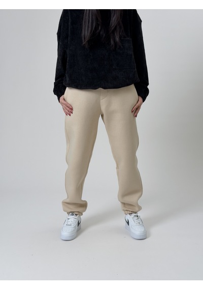 Cocopelli Şardonlu Bej Kadın Jogger Eşofman Coc2536
