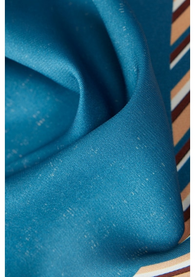 Ac&Co / Altınyıldız Classics Erkek Indigo Desenli Mendil İndigo