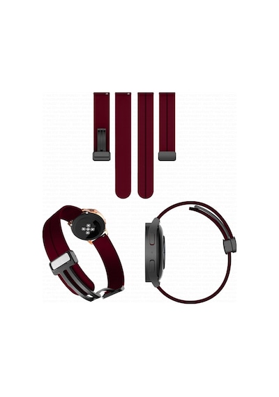 Samsung Galaxy Watch 4 40-42-44-46mm Uyumlu 20mm Coastal Manyetik