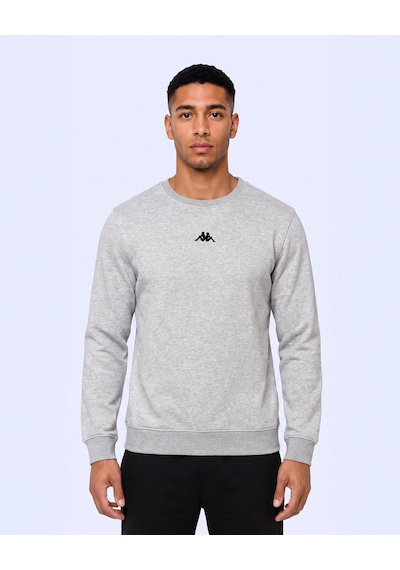 Kappa Carlo Erkek Gri Regular Sweatshirt