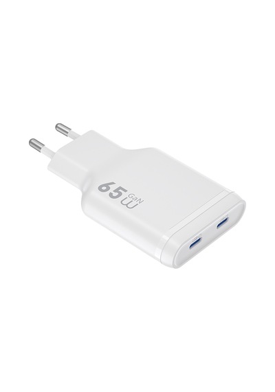 Wiwu Wi-g035 Essen Slim Serisi Gan Tech Pd Hızlı Şarj Özellikli Şarj Başlığı 65w Beyaz