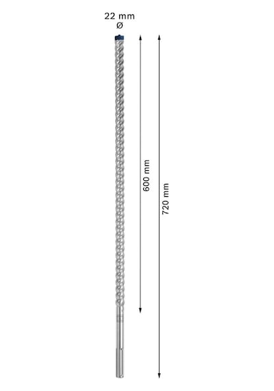 Bosch Expert 22 X 720 Mm Yeni Sds Max-8x Delme Ucu 2608900235
