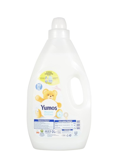 Hassas Ciltler Standart Sıvı Yumuşatıcı 30 Yıkama 1 X 3000 Ml 1000'li Set
