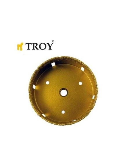 Troy 27450-105 Avuç Taşlamalar İçin Seramik Kuru Elmas Delici, 105mm