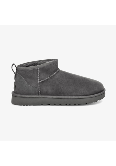 Ugg Classic Ultra Mini Kadın Gri Bot Düz 1116109 Gri