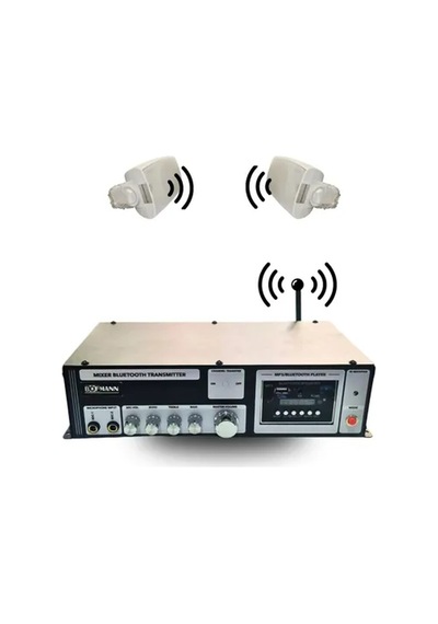 Bofmann Bt-50tm 45w Bluetooth Vericili Bölge Mikseri - Siyah