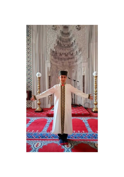 Moda Çocuk Namaz İmam Cübbesi Lacivert Lacivert